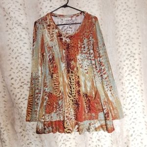 LOGO Lori Goldstein Tunic